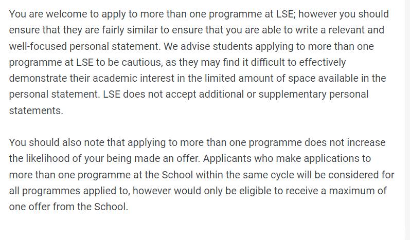深圳哈罗礼德学校：能否同时申请一所英国大学的多个本科专业？(图6)